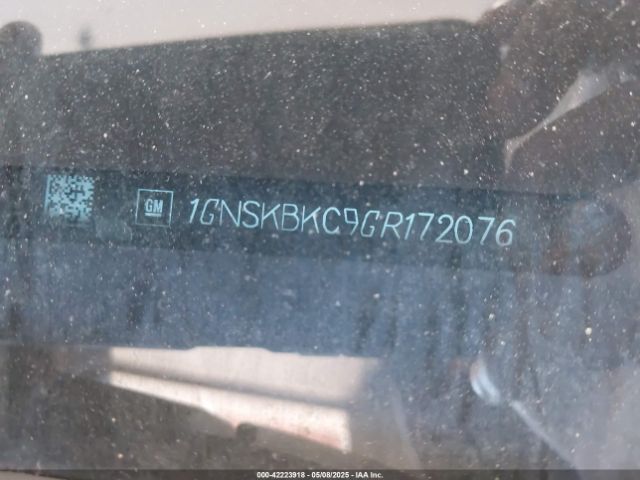 2016 CHEVROLET TAHOE 1GNSKBKC9GR172076 Photo 8