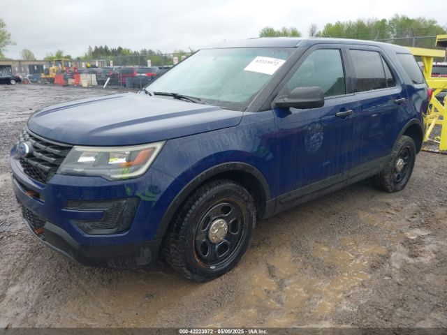 1FM5K8AT3HGC25647 Ford Police Interceptor