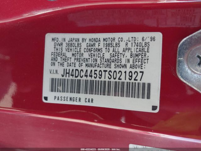 1996 ACURA INTEGRA JH4DC4459TS021927 Photo 8