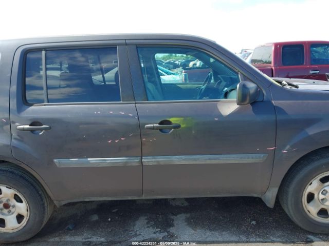 5FNYF3H24EB021337 Honda PILOT LX