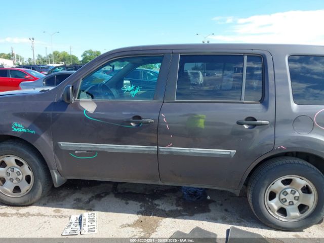 5FNYF3H24EB021337 Honda PILOT LX
