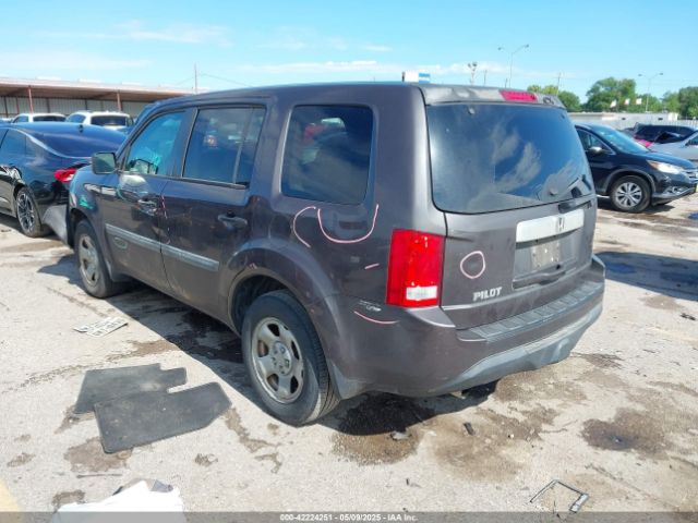 5FNYF3H24EB021337 Honda PILOT LX