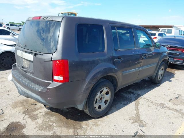 5FNYF3H24EB021337 Honda PILOT LX