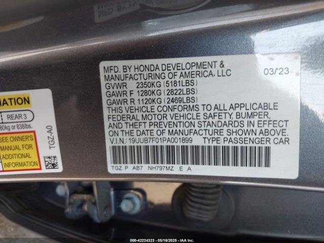2023 ACURA TLX 19UUB7F01PA001899 Photo 8