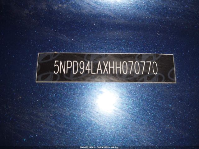 5NPD94LAXHH070770 Hyundai Elantra Eco