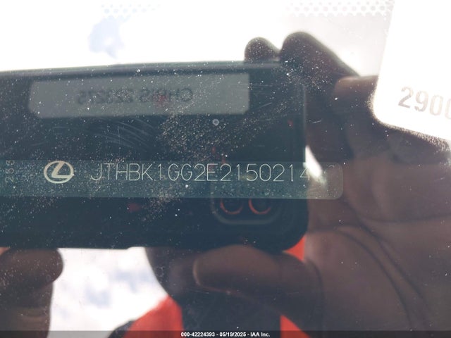 Lexus 2gr-fe 2014 JTHBK1GG2E2150214 Image 9