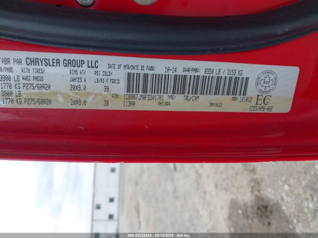 1C6RR7JM8FS501701 RAM 1500 Laramie