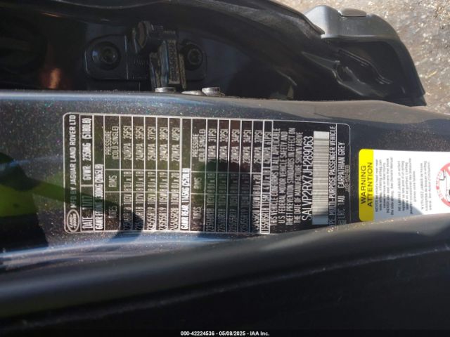 SALVP2RX7JH289063 Land Rover Range Rover Evoque Se/se Premium