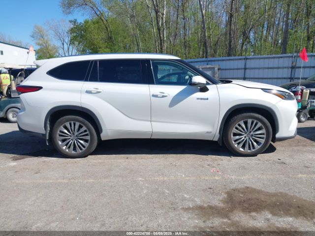 5TDEBRCH1MS058935 Toyota Highlander Hybrid Limited