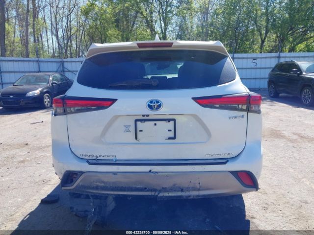 5TDEBRCH1MS058935 Toyota Highlander Hybrid Limited