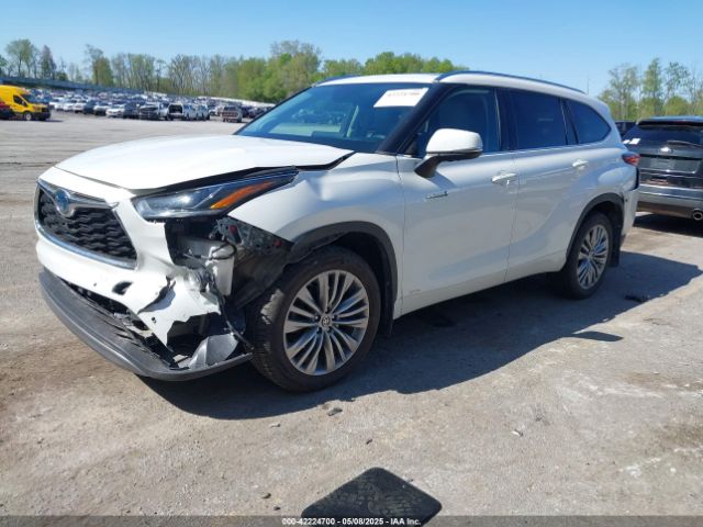 5TDEBRCH1MS058935 Toyota Highlander Hybrid Limited
