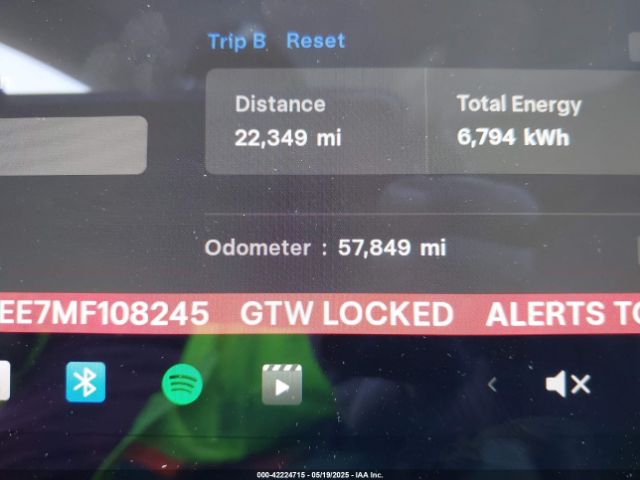 5YJYGDEE7MF108245 Tesla 2021