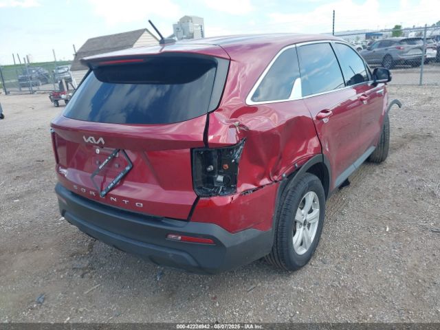 2022 KIA SORENTO 5XYRG4LC9NG109915 Photo 3
