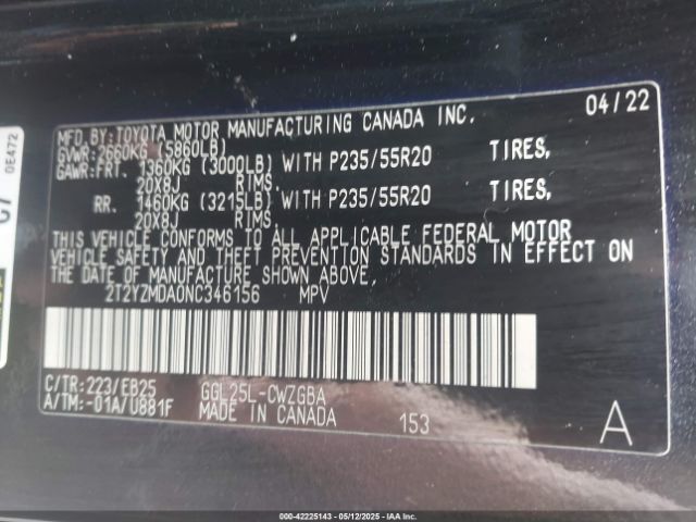 2T2YZMDA0NC346156 Lexus Rx 350 F Sport Handling