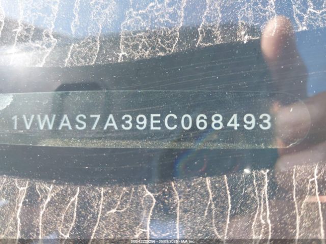 1VWAS7A39EC068493 Volkswagen Passat 1.8t Wolfsburg Edition