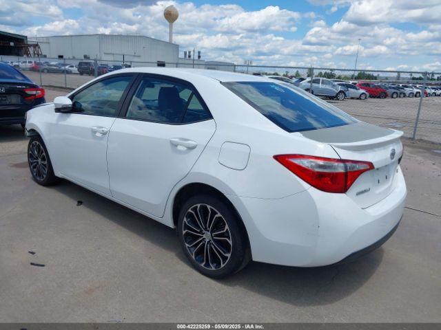 5YFBURHE6EP172435 Toyota Corolla S Plus