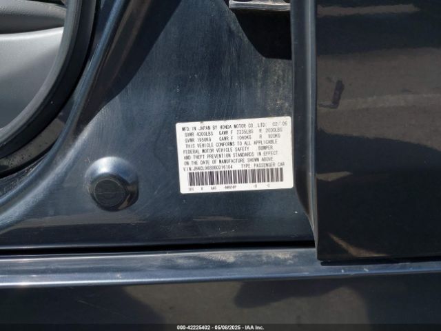 2006 ACURA TSX JH4CL96886C016104 Photo 8