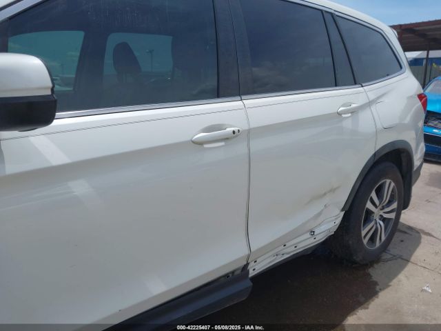 5FNYF6H70GB013445 Honda Pilot Ex-l