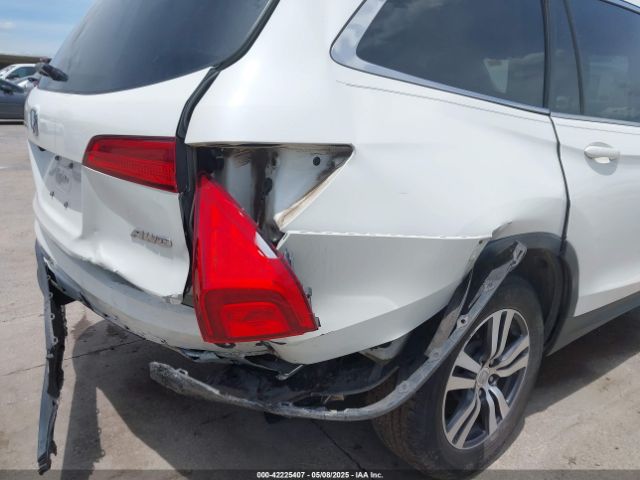 5FNYF6H70GB013445 Honda Pilot Ex-l