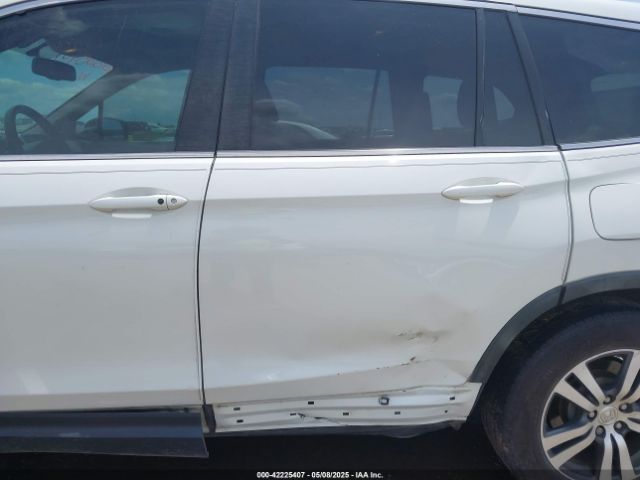 5FNYF6H70GB013445 Honda Pilot Ex-l