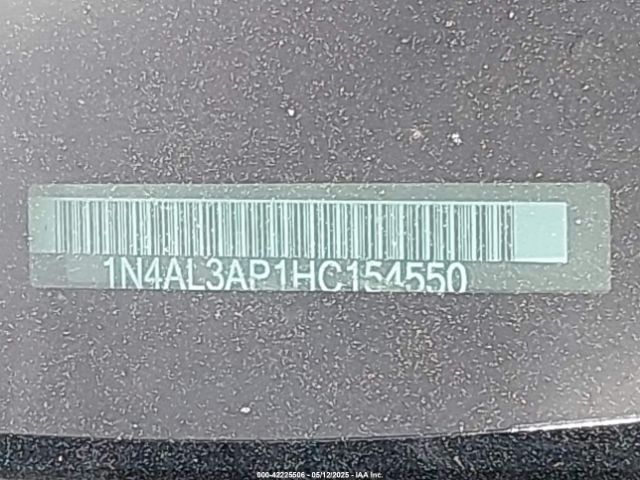 1N4AL3AP1HC154550 Nissan ALTIMA 2.5