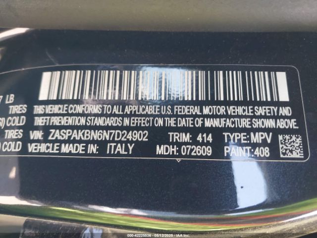 ZASPAKBN6N7D24902 Alfa Romeo Stelvio Ti Awd