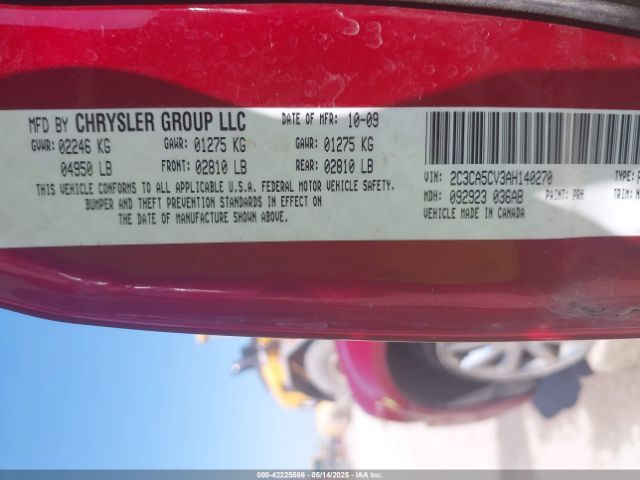 2010 CHRYSLER 300 2C3CA5CV3AH140270 Photo 8