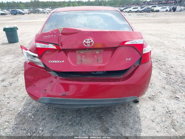 5YFBURHE8EP102242 Toyota COROLLA LE