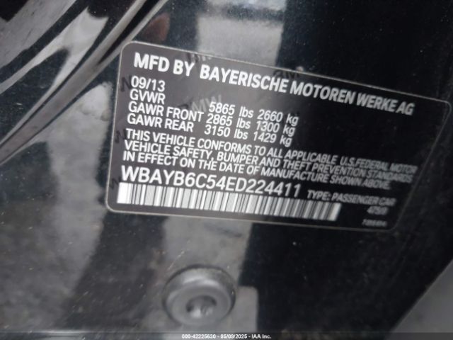 WBAYB6C54ED224411 BMW 750i Xdrive