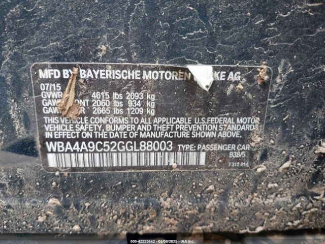 2016 BMW 428I GRAN COUPE WBA4A9C52GGL88003 Photo 8