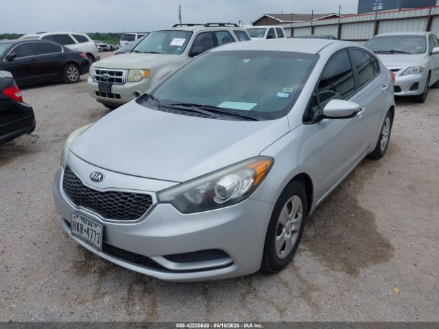 KNAFK4A62G5606599 KIA FORTE LX