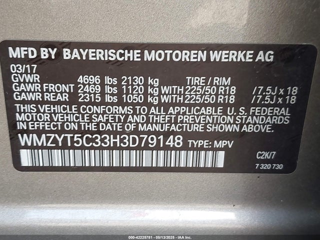 WMZYT5C33H3D79148 Mini Countryman