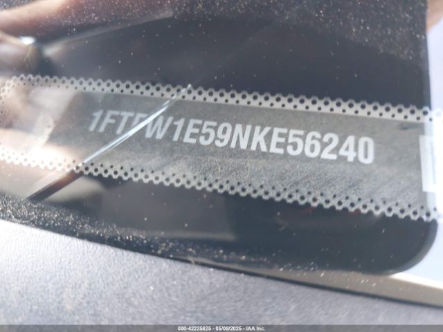 1FTFW1E59NKE56240 Ford F-150 Xl