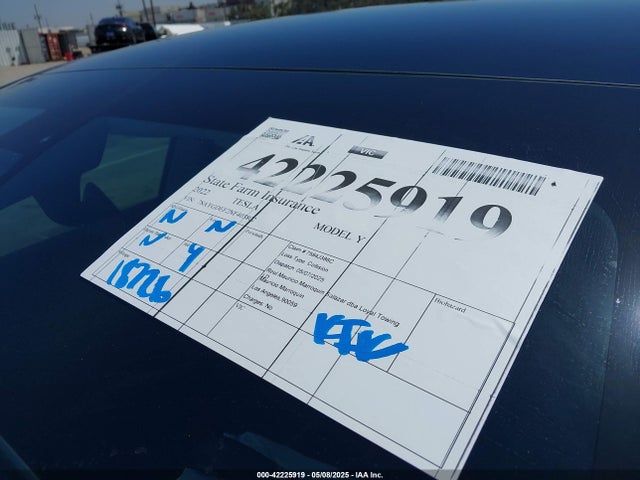 7SAYGDEF2NF403802 Tesla 2022