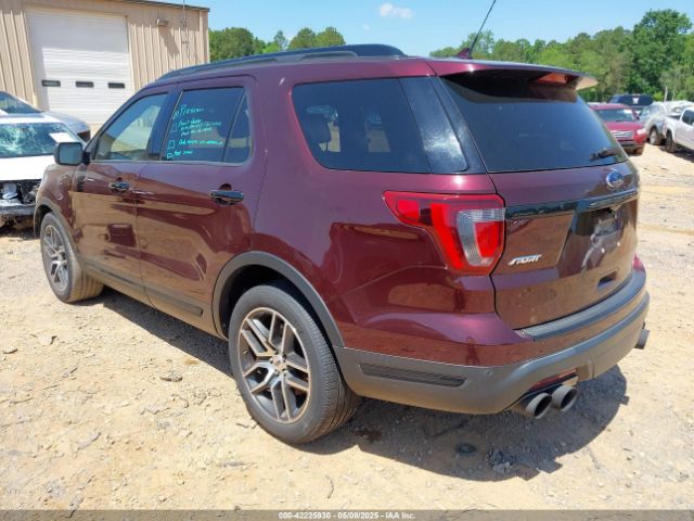 1FM5K8GT3JGC90284 Ford EXPLORER SPORT