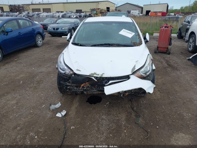 5NPDH4AE6GH660178 Hyundai ELANTRA SE