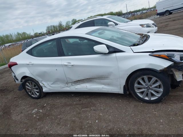 5NPDH4AE6GH660178 Hyundai ELANTRA SE