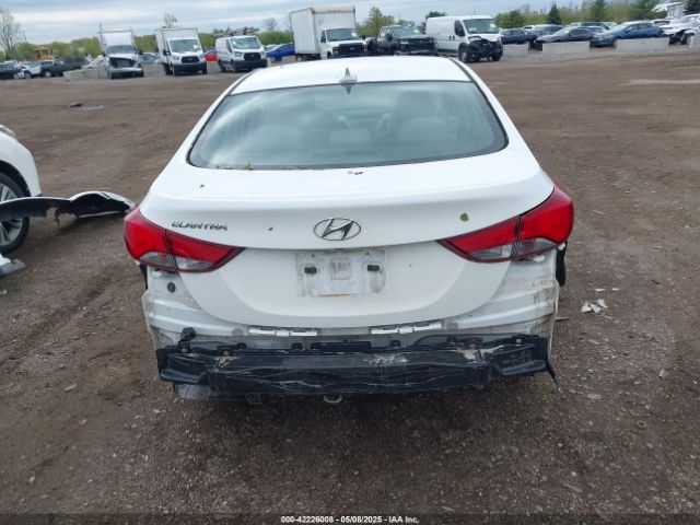 5NPDH4AE6GH660178 Hyundai ELANTRA SE