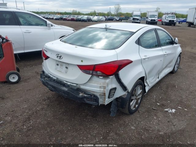 5NPDH4AE6GH660178 Hyundai ELANTRA SE