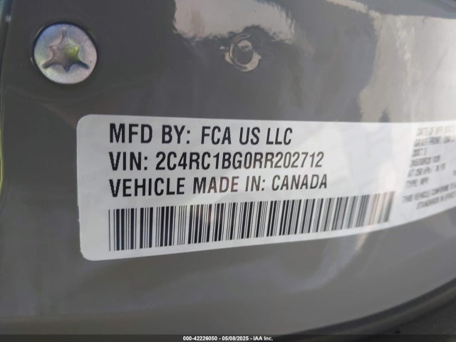 2C4RC1BG0RR202712 Chrysler 2024
