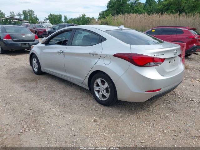 5NPDH4AE2FH648298 Hyundai ELANTRA SE