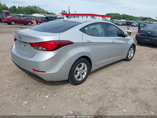 5NPDH4AE2FH648298 Hyundai ELANTRA SE