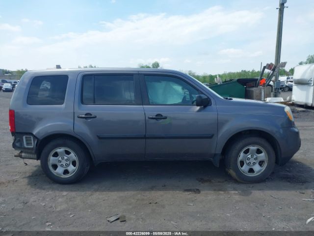 5FNYF4H21EB007126 Honda PILOT LX