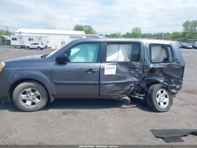 5FNYF4H21EB007126 Honda PILOT LX