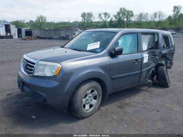 5FNYF4H21EB007126 Honda PILOT LX