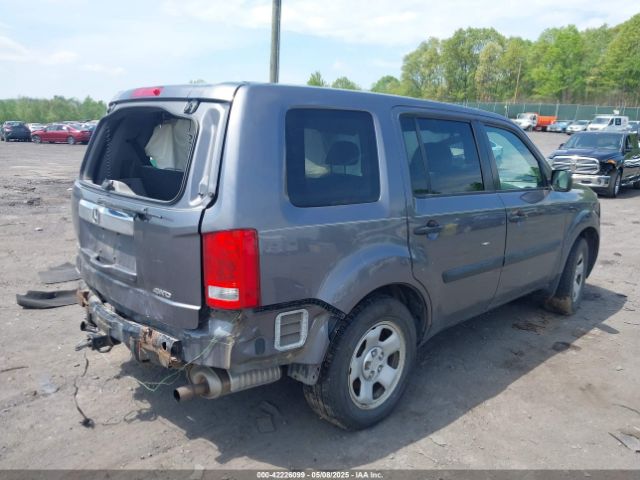5FNYF4H21EB007126 Honda PILOT LX