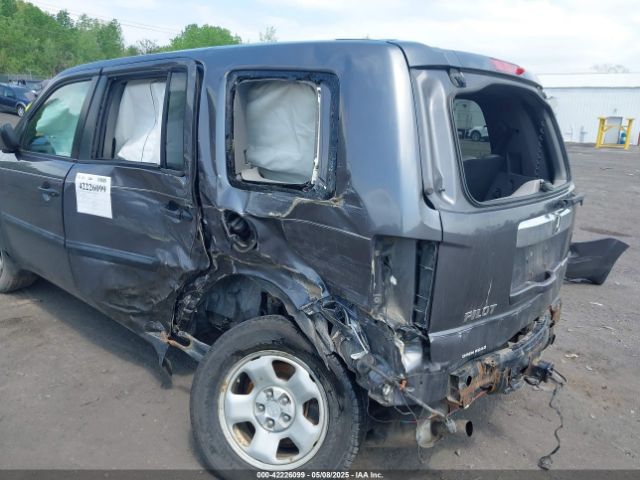 5FNYF4H21EB007126 Honda PILOT LX