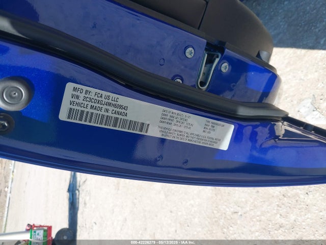 Продажа на аукционе авто 2021 Dodge Charger Scat Pack Rwd, vin: 2C3CDXGJ4MH609543, номер лота: 42226279