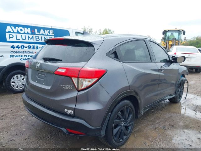 3CZRU6H11NM736780 Honda Hr-v Awd Sport