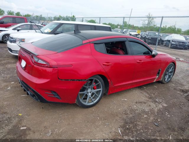 2018 KIA STINGER KNAE35LCXJ6040078 Photo 3